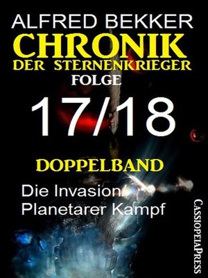 cover image of Doppelband Chronik der Sternenkrieger Folge 17/18